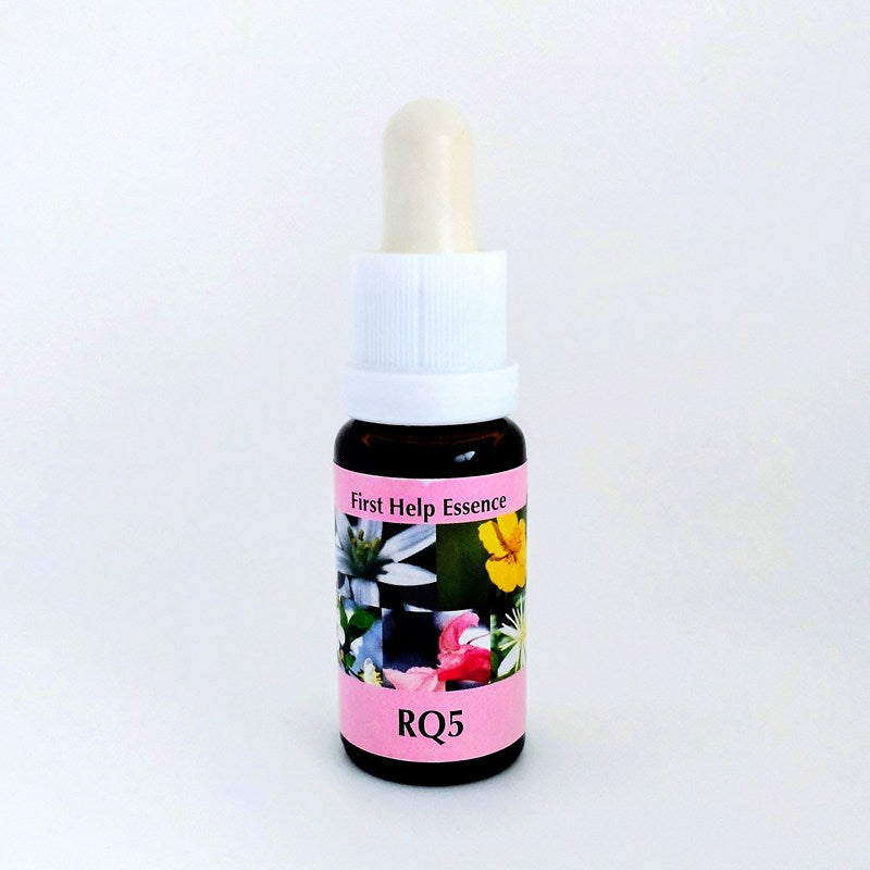 RQ5 15ml(PHI エッセンス)《レスキューレメディ・緊急事態/心身の消耗・パニック・極度の緊張・安眠》※軽減税率商品