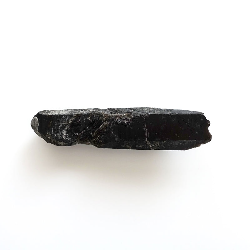 【送料無料】天然モリオン原石《レア!非加熱/内モンゴル産/93mm/54.4g》最強の魔除け&強力なグラウンディングに!