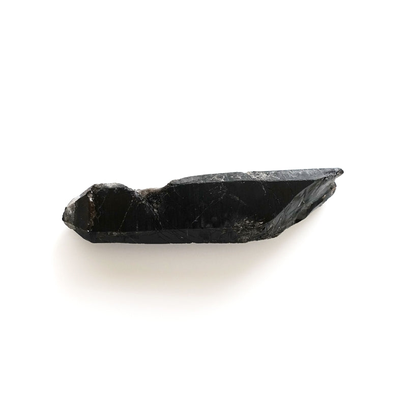 【送料無料】天然モリオン原石《レア!非加熱/内モンゴル産/93mm/54.4g》最強の魔除け&強力なグラウンディングに!