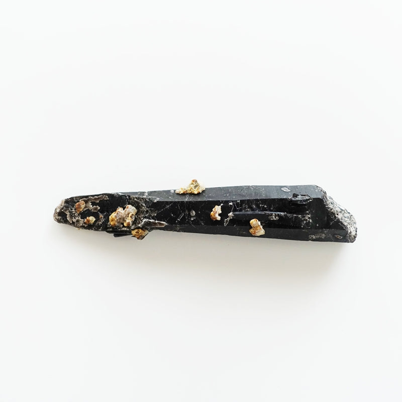 天然モリオン原石《レア!非加熱/内モンゴル産/110mm/43.4g》最強の魔除け&強力なグラウンディングに!