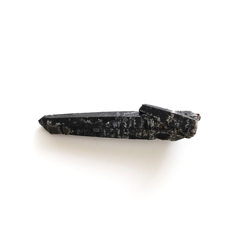 天然モリオン原石 レーザー《レア!非加熱/内モンゴル産/79mm/24.2g》最強の魔除け&強力なグラウンディングに!