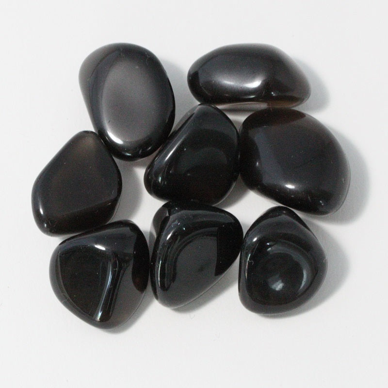 ブラックオブシディアン(黒曜石)タンブル【1個販売】《落ち着き・安眠・感情のバランス》