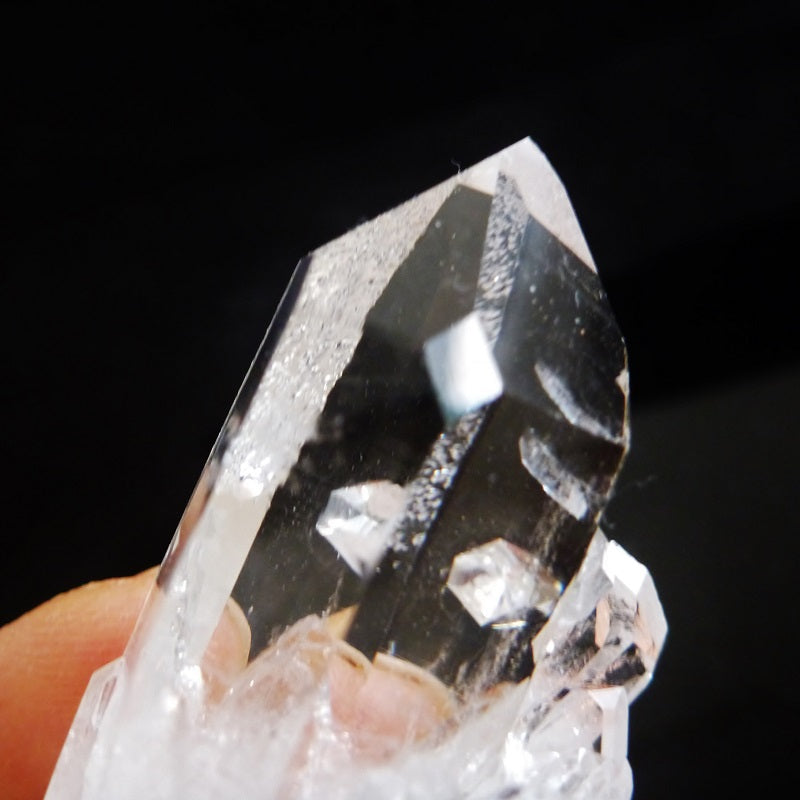 水晶クラスターSA小20g(ウィンドー/瞑想に最適/ブラジル産) 透明!!