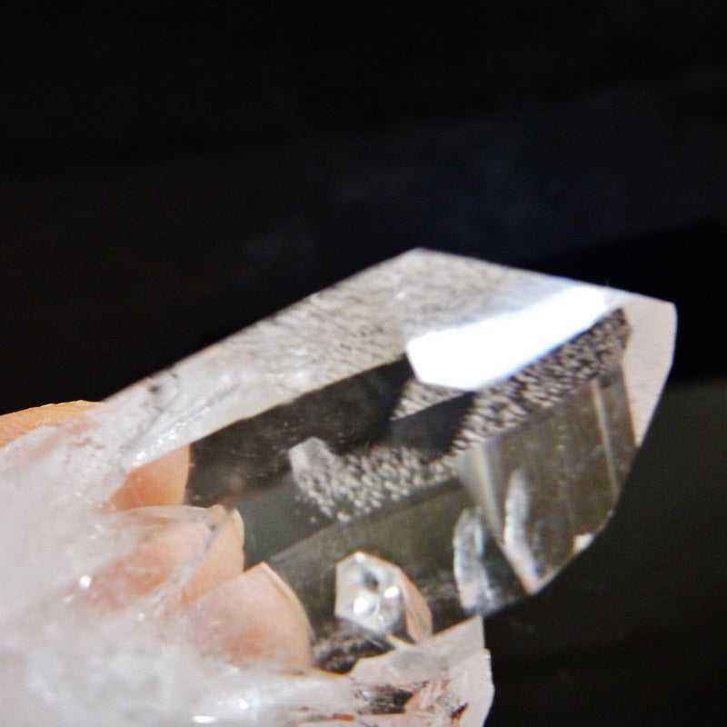 水晶クラスターSA小20g(ウィンドー/瞑想に最適/ブラジル産) 透明!!