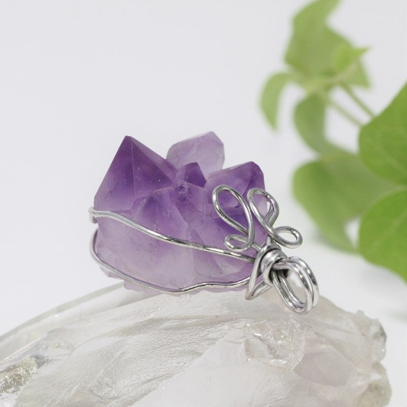 アメジスト原石ペンダントトップ N0.2(小)