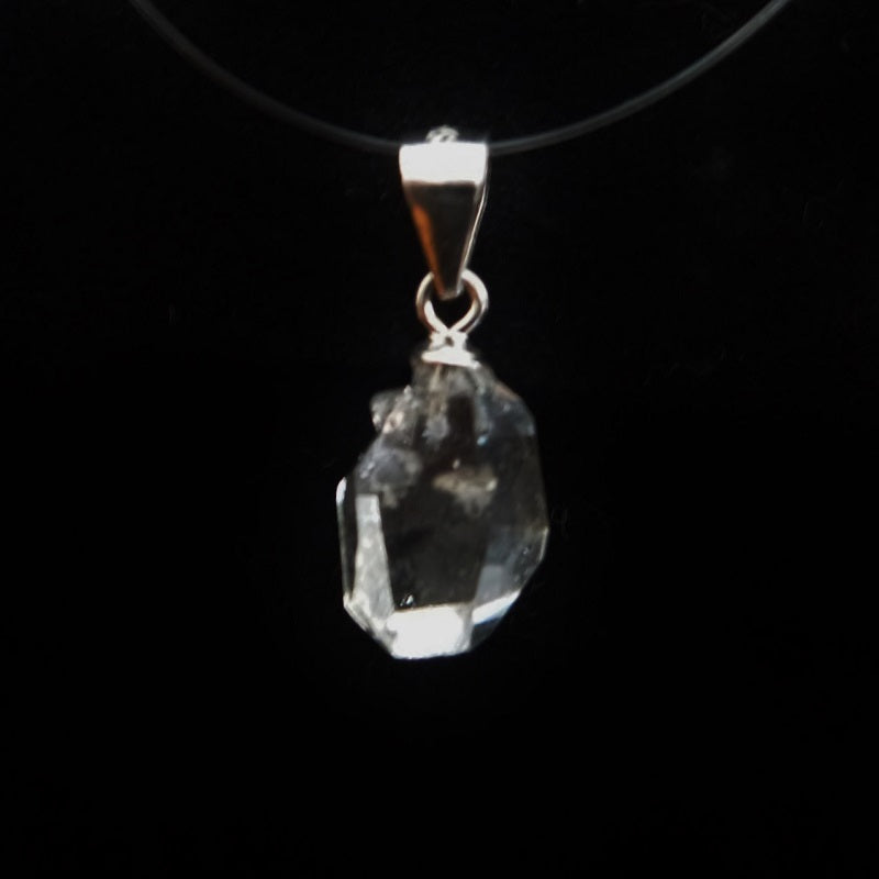 ハーキマーダイヤモンド原石ペンダントトップD《ミニサイズ/12mm》