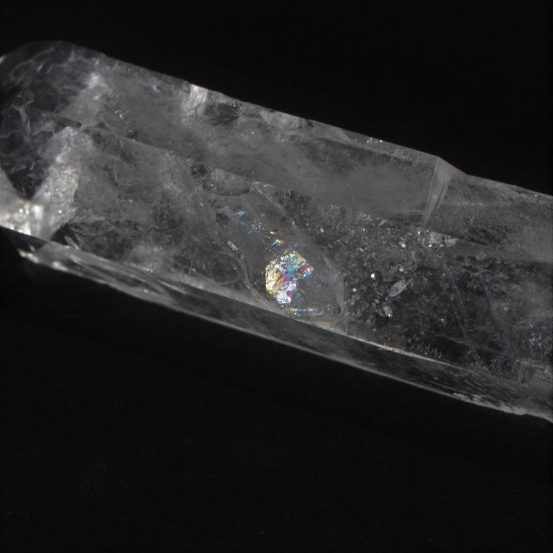 水晶ダブルポイント/レインボー(単結晶・ミニ)クリア(3.9cm)