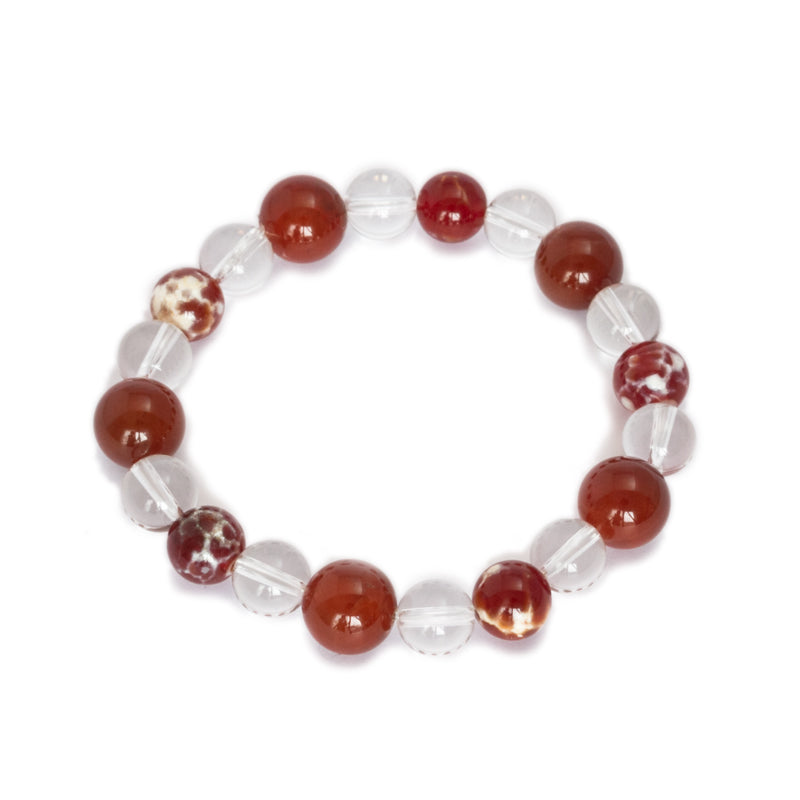 VITALITY (赤水晶/ファイアーアゲート/水晶)【ポスト投函対応可能商品】