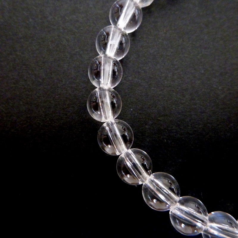 Crystal A-水晶ブレスレット(水晶/オーロラクリスタル)【ポスト投函対応可能商品】