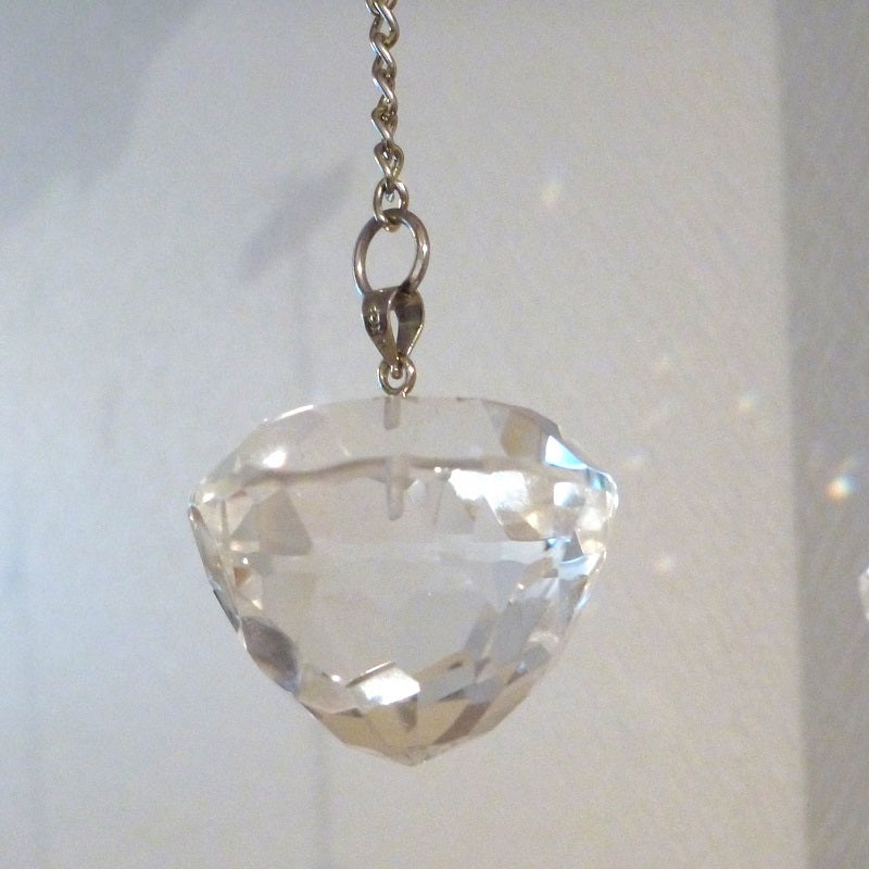 天然水晶のサンキャッチャー~室内に太陽のエネルギーを!