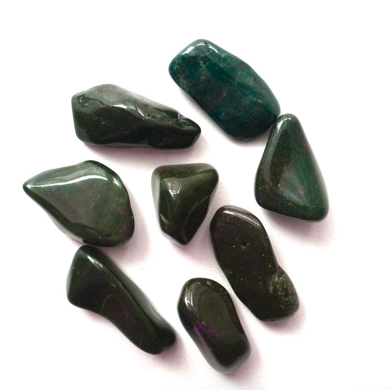 ブラッドストーンタンブル【1個販売】《気力・血液浄化・グラウンディング》【ポスト投函対応可能商品】