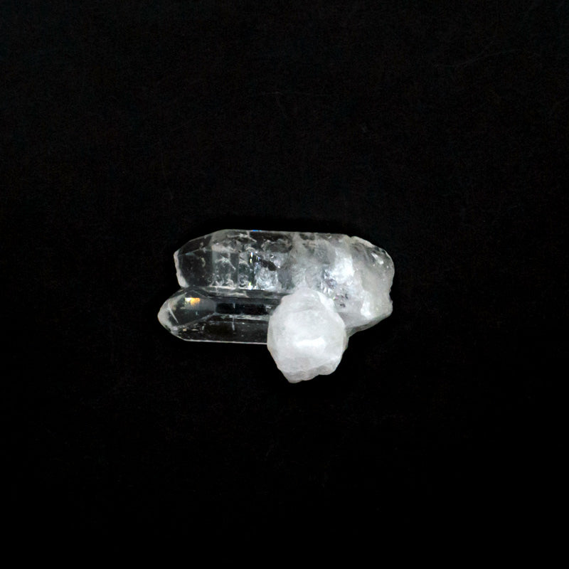 水晶ポイント(アーカンソー産)《タントリックツイン》45mm/24g