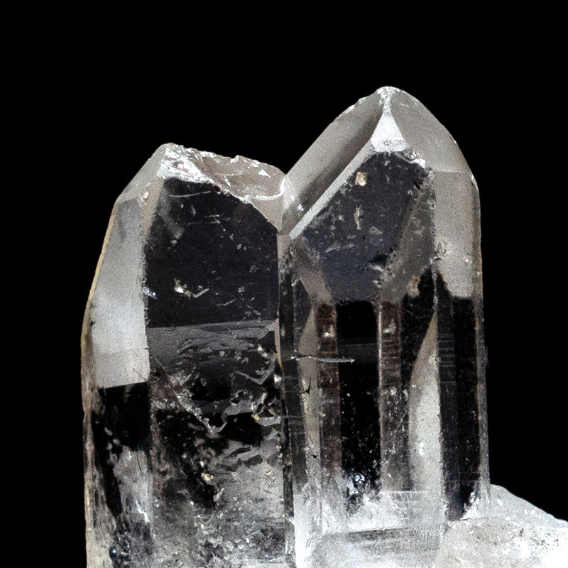 水晶ポイント(アーカンソー産)《タントリックツイン》45mm/24g