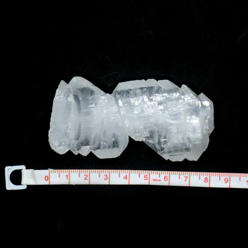 【送料無料】ファーデンクォーツ クラスター(パキスタン産)《タビュラー/ダブルターミネーテッド》80mm/72g