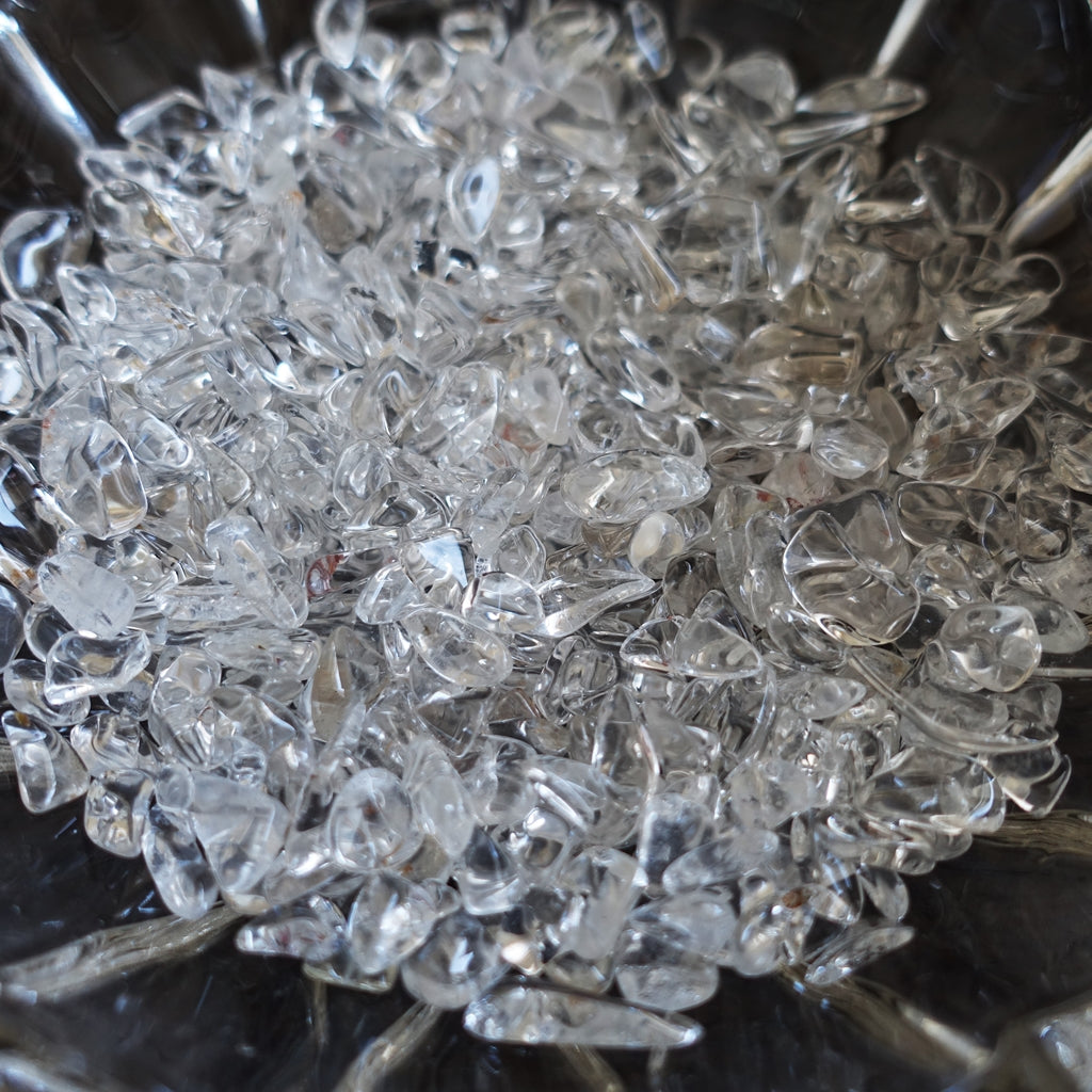 ヒマラヤ水晶チップ(さざれ)《カンジロバヒマール産 Aグレード》浄化用 100g【ポスト投函対応可能商品】