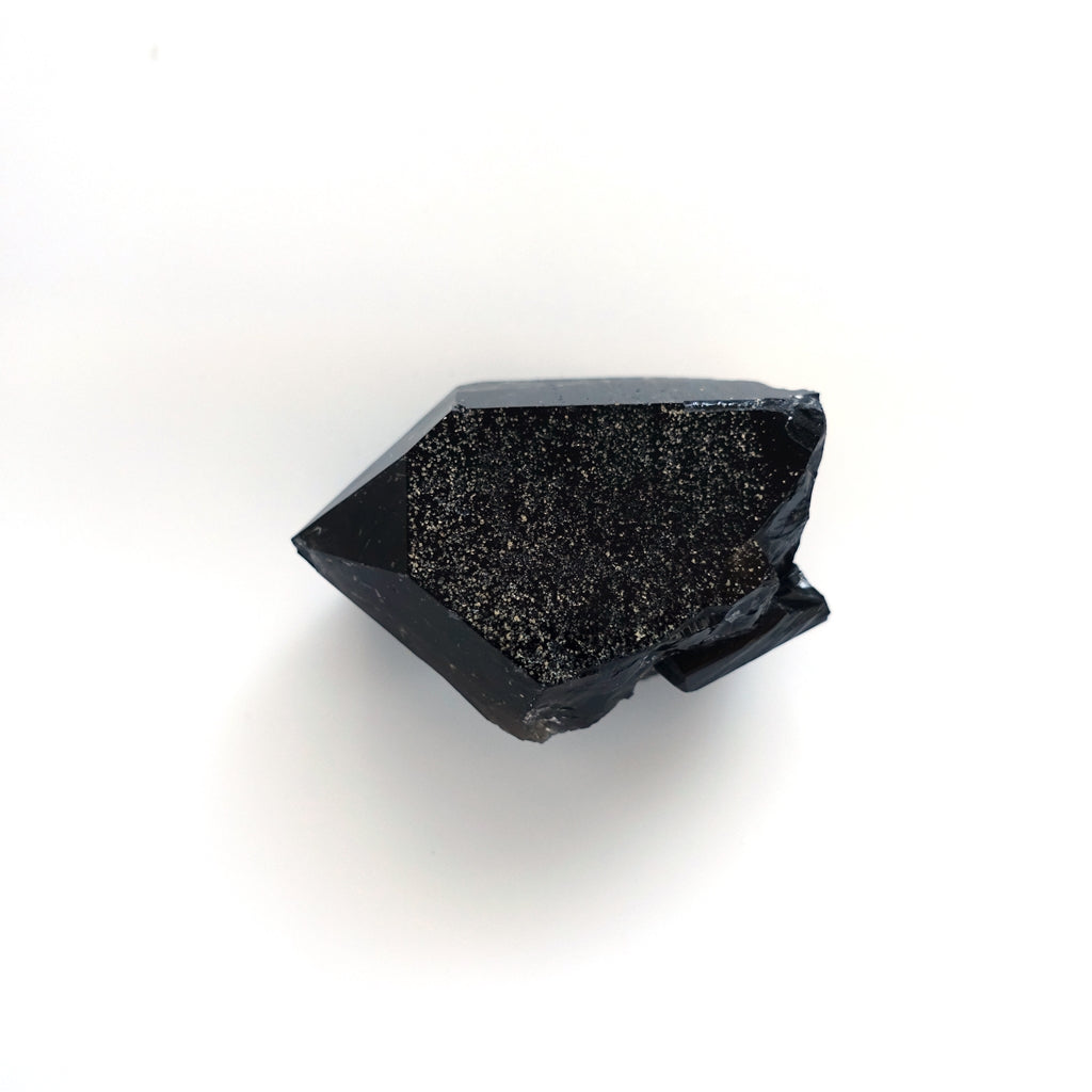 【送料無料】天然モリオン原石《レア!非加熱/ブラジル産/58mm/75.5g》最強の魔除け&グラウンディングに
