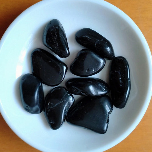 ブラックトルマリン タンブル【1個販売】 《グラウンディング・健康・電磁波対策》【ポスト投函対応可能商品】