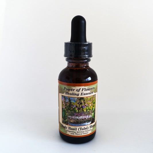 ホーリーバジル（トゥルシー）ブレンド30ml（パワーオブフラワー ヒーリングエッセンス）《身体と魂の架け橋》※軽減税率商品