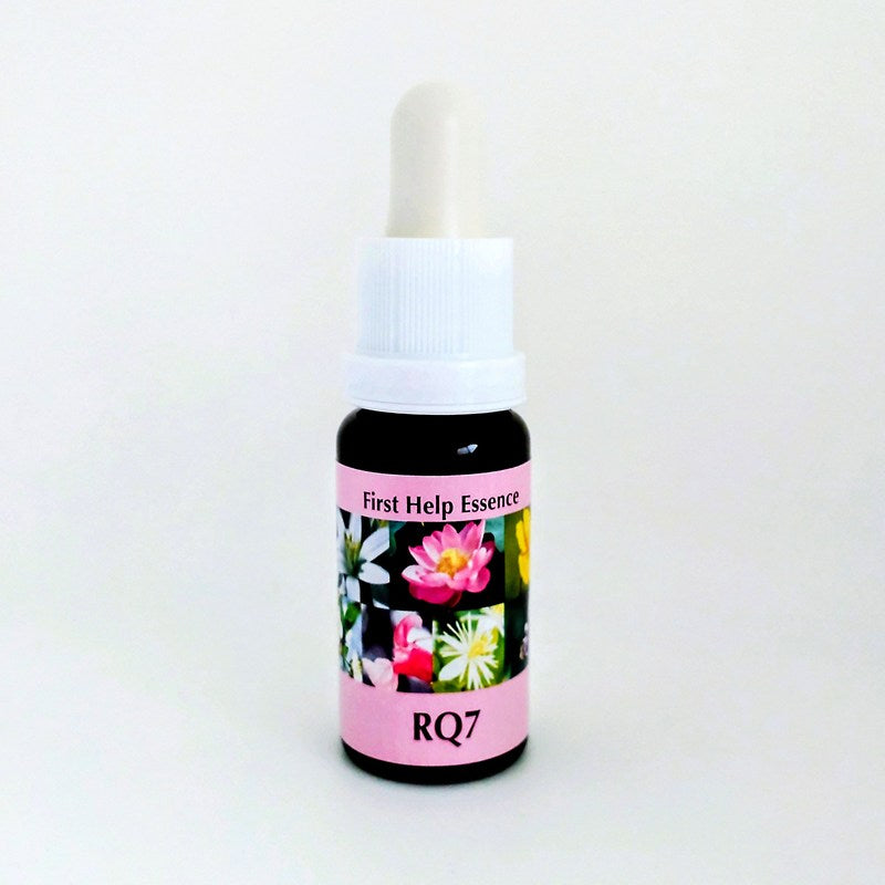 RQ7 15ml（PHI エッセンス）《レスキューレメディ・緊急事態/心身の消耗・癒し・自らの中心を取り戻す》※軽減税率商品