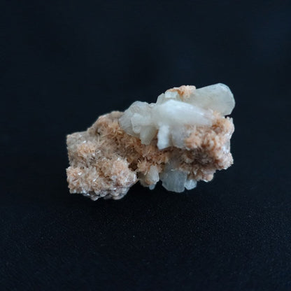 グリーンアポフィライト＆スティルバイト/ヒューランダイト 共生鉱物 原石《29.3g/レア！》