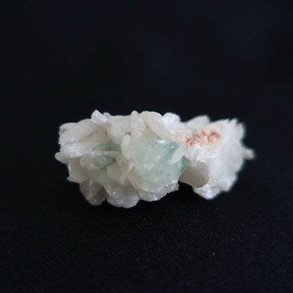 グリーンアポフィライト＆スティルバイト/ヒューランダイト 共生鉱物 原石《20g/レア！》