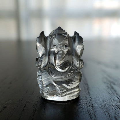 水晶製ガネーシャ彫刻《31mm/14g》