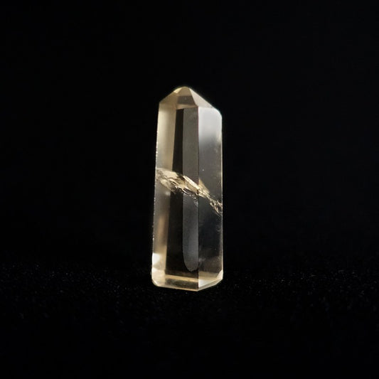 【送料無料】天然非加熱シトリンポイント《ポリッシュ/29mm4.5g）レア！【ポスト投函対応可能商品】