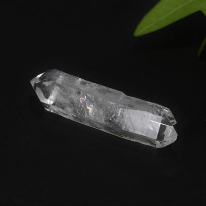 水晶ダブルポイント/レインボー(単結晶・ミニ)クリア(3.9cm)